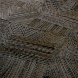 Casamance|Papier peint bois mosaïque gris|Papier Peint 2