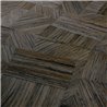 Casamance|Tapete Holz geometrisch schwarz|Tapeten