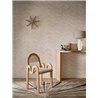 Casamance|Papier peint bois chevrons couleur sable|Imitation Bois