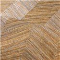 Casamance|Papier peint bois chevrons ocre|Imitation Bois
