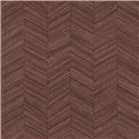 Casamance|Wallpaper wood herringbone red|Wood Imitation