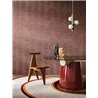 Casamance|Papier peint bois chevrons ocre|Imitation Bois