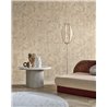 Casamance|Holzintarsien Tapete dunkle Töne|Tapeten