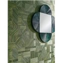 Casamance|Papier peint bois mosaïque gris|Papier Peint
