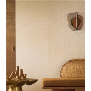 Casamance|Wallcovering linen polyester moon black|Wall Coverings 2