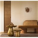 Casamance|Wandverkleidung Leinen Wolle metallisches Finish glänzend|Wandverkleidungen