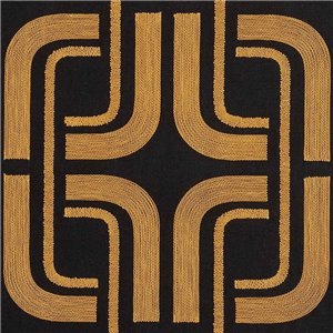 Casamance|Wandverkleidung geometrische Stickerei Leinen Baumwolle|Wandverkleidungen