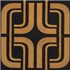 Casamance|Wandverkleidung geometrisches Design bestickt|Wandverkleidungen
