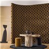 Casamance|Wallcovering geometric embroidery design|Wall Coverings