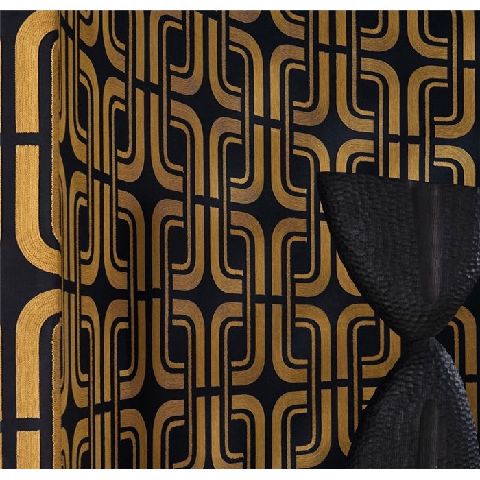 Casamance|Revêtements Muraux motif géométrique brodé|Revêtements Muraux