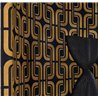 Casamance|Wallcovering geometric embroidery design|Wall Coverings