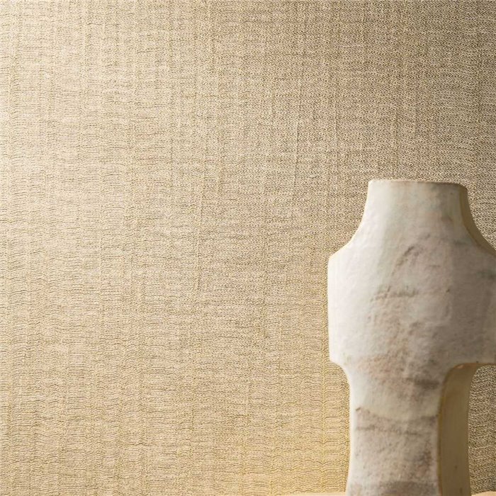 Casamance|Revestimiento pared champán oro laminado|Revestimientos de Pared