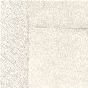 Casadeco|Papier peint peau d’animal veloutée marron foncé|Imitation Peau