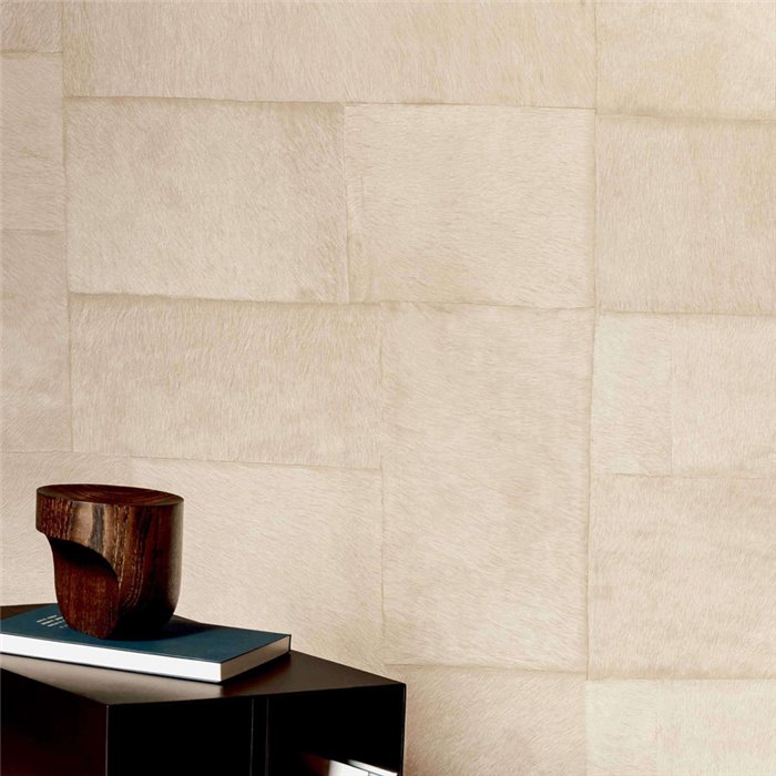 Papel pintado vinílico pelo de potro beige - Élitis Sauvages VP61803