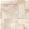 Elitis|Vinyl-Tapete in Ponyhaaroptik beige|Lederimitat