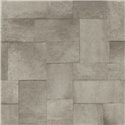 Elitis|Vinyl grey pony hair wallpaper|Skin Imitation