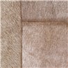 Elitis|Vinyl taupe pony skin imitation wallpaper|Skin Imitation