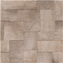 Elitis|Vinyl taupe pony skin imitation wallpaper|Skin Imitation