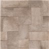 Elitis|Papier peint vinyle imitation peau de poulain taupe|Imitation Peau