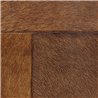 Elitis|Vinyl pony skin-effect wallpaper in brown|Skin Imitation