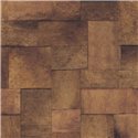 Elitis|Vinyl pony skin-effect wallpaper in brown|Skin Imitation