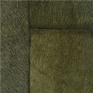 Elitis|Vinyl-Tapete in Ponyfelloptik braun|Lederimitat