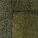 Elitis|Vinyl-Tapete in Ponyfelloptik grün|Lederimitat
