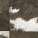 Elitis|Papel pintado vinílico efecto piel de vaca marrón|Imitacion Piel Animales