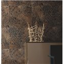 Elitis|Papel pintado piel leopardo marrón oscuro|Étnico