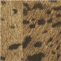 Elitis|Papel pintado piel de leopardo marrón|Étnico