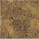 Elitis|Papel pintado piel de leopardo marrón|Étnico