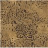 Elitis|Papel pintado piel de leopardo marrón|Étnico
