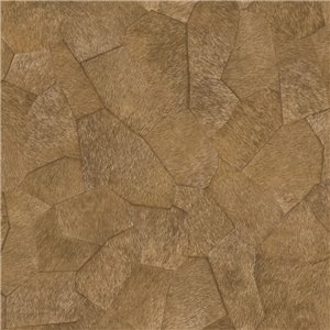 Elitis|Tapete in Ponyfelloptik beige realistisch|Lederimitat 2