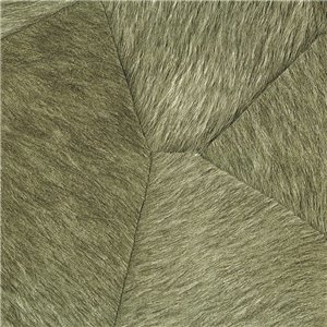 Elitis|Papier peint peau de poulain bleu foncé|Imitation Peau