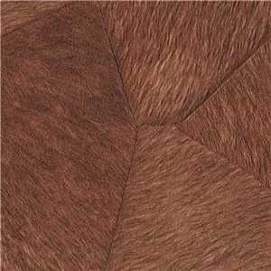 Elitis|Tapete in Ponyfelloptik beige realistisch|Lederimitat