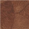 Elitis|Tapete in Ponyfelloptik terrakotta-braun im Patchwork-Stil|Ethnisch