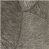 Elitis|Tapete in Ponyfelloptik grau im Patchwork-Design|Lederimitat