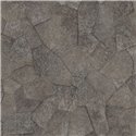 Elitis|Tapete in Ponyfelloptik grau im Patchwork-Design|Lederimitat