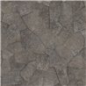 Elitis|Tapete in Ponyfelloptik grau im Patchwork-Design|Lederimitat