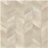 Elitis|Vinyl animal skin wallpaper in greige with chevron pattern|Skin Imitation