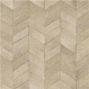Elitis|Papier peint rose nude texture peau de poulain|Imitation Peau 2