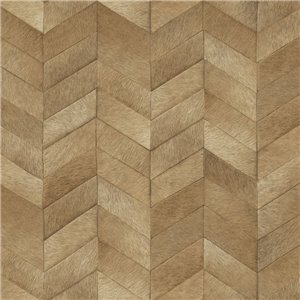 Papeldecor|White fan wallpaper with a beautiful metallic champagne brocade|Wallpaper 2