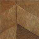 Elitis|Brown pony skin-effect wallpaper|Skin Imitation
