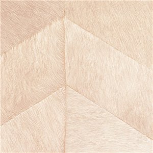 Elitis|Green chevron pony skin-effect wallpaper|Ethnic