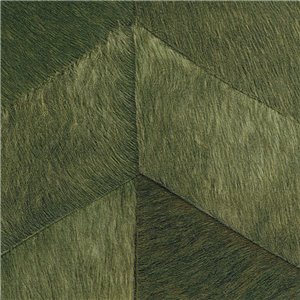 Elitis|Tapete rosa-nude in Ponyfellstruktur|Lederimitat