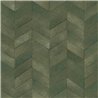 Elitis|Green chevron pony skin-effect wallpaper|Ethnic