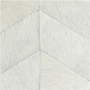As Creation|White Nordic style flower wallpaper|Wallpaper