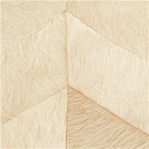Elitis|Papier peint rose nude texture peau de poulain|Imitation Peau