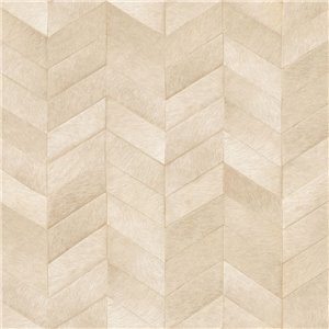 Elitis|Papier peint rose nude texture peau de poulain|Imitation Peau 2