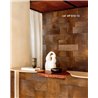 Elitis|Vinyl taupe pony skin imitation wallpaper|Skin Imitation
